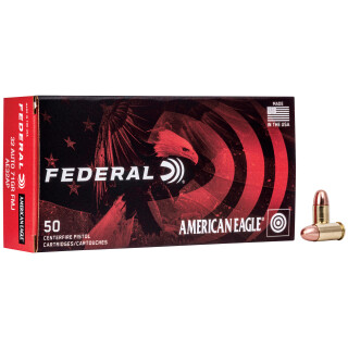 Federal American Eagle .32 ACP Ammunition 50 Rounds FMJ 71 Grains AE32AP