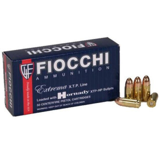Fiocchi Extrema XTP 9mm Luger Ammunition 500 Rounds XTP JHP 115 Grain