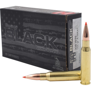 Hornady BLACK .308 Winchester Ammunition 20 Rounds A-MAX Match 155 Grain