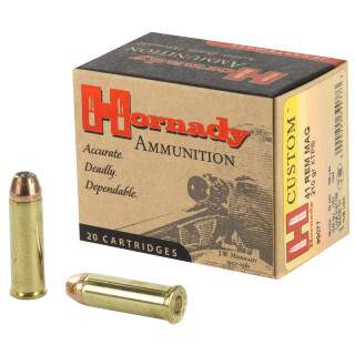 Hornady Custom .41 Rem Mag Ammunition 20 Rounds XTP JHP 210 Grain