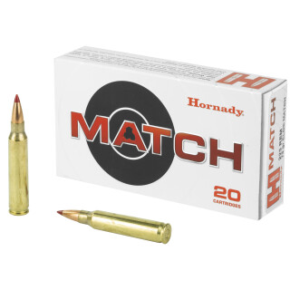 Hornady Match .223 Remington Ammunition 20 Rounds ELD Match 73 Grain