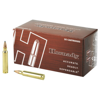 Hornady Custom .223 Remington Ammunition 50 Rounds SP 55 Grain