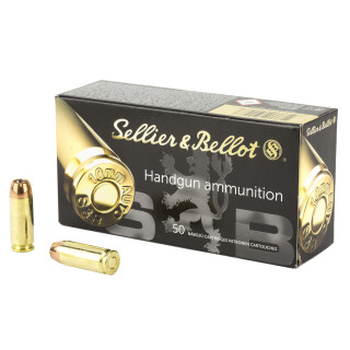 Sellier & Bellot 10mm Auto Ammunition 1000 Rounds JHP 180 Grain
