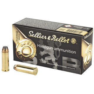Sellier & Bellot .44 Remington Magnum Ammunition 50 Rounds SJHP 240 Grain