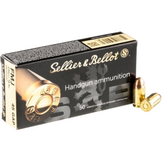Sellier & Bellot .45 GAP Ammunition 50 Rounds FMJ 230 Grain