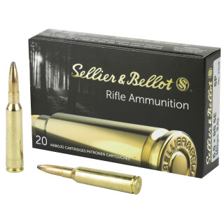 Sellier & Bellot 6.5x55 Swedish Ammunition 20 Rounds SP 140 Grain