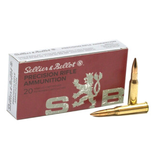 Sellier & Bellot 7.62x54R Ammunition 400 Rounds HPBT 174 Grain Brass Cased