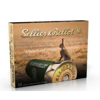 Sellier & Bellot Buckshot 12 Gauge Shotshell 10 Rounds 3" #00 Buck 15 Pellets 1 7/8 Ounce