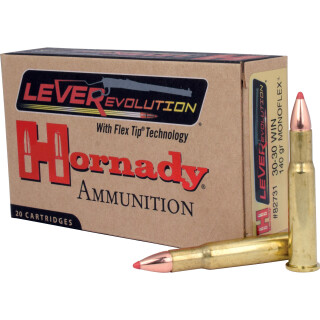 Hornady LEVERevolution .30-30 Winchester Ammunition 20 Rounds FTX 140 Grains 82731