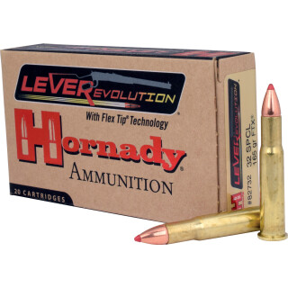 Hornady LEVERevolution .32 Win Special Ammunition 20 Rounds FTX 165 Grain