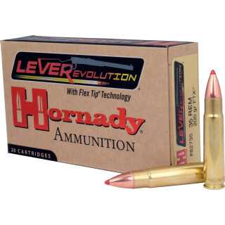 Hornady LEVERevolution .35 Remington Ammunition 20 Rounds FTX 200 Grain