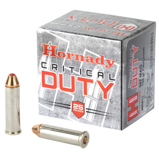 Hornady Critical Duty .357 Magnum Ammunition 25 Rounds FlexLock 135 Grain