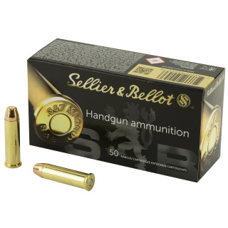 Sellier & Bellot .357 Magnum Ammunition 50 Rounds FMJ 158 Grain