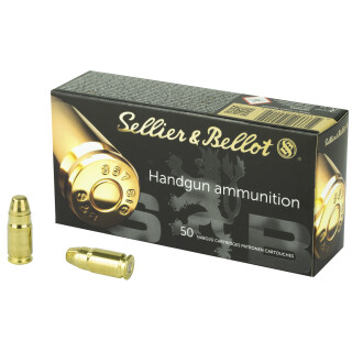 Sellier & Bellot .357 SIG Ammunition 50 Rounds FMJ 140 Grain