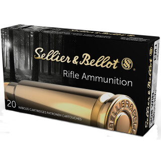 Sellier & Bellot .308 Winchester Ammunition 180 Grain FMJ 20 Rounds