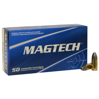 Magtech 9mm Luger Ammunition 50 Rounds LRN 124 Grains 9E