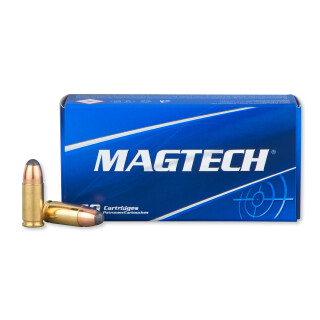 Magtech 9mm Luger Ammunition 50 Rounds JSP 124 Grains 9S