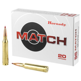 Hornady Match .338 Lapua Magnum Ammunition 20 Rounds ELD Match 285 Grain