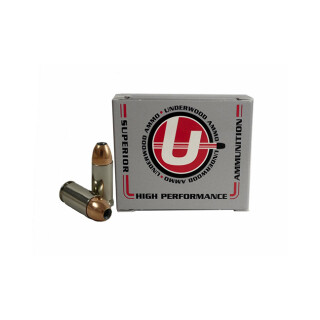 Underwood Ammo 9mm Luger +P Ammunition 20 Rounds JHP 115 Grain