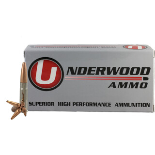Underwood Ammo .300 Blackout Ammunition 20 Rounds Maximum Expansion 194 Gr Lead Free