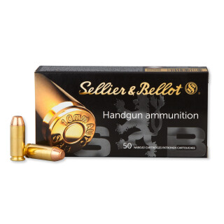 Sellier & Bellot 10mm Auto Ammunition 50 Rounds FMJ 180 Grain