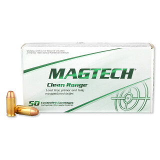 Magtech Clean Range .40 S&W Ammunition 50 Rounds TMJ 180 Grains CR40A