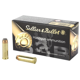 Sellier & Bellot .44 Magnum Ammunition 50 Rounds SP 240 Grain