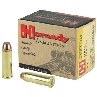 Hornady Custom .44 Magnum Ammunition 20 Rounds XTP JHP 240 Grain