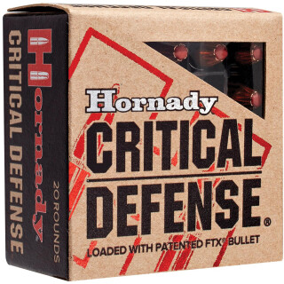 Hornady Critical Defense .45 Long Colt Ammunition 20 Rounds FTX HP 185 Grain