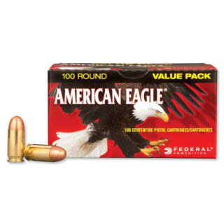 Federal American Eagle .45 ACP Ammunition 100 Rounds FMJ 230 Grain