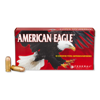 Federal American Eagle .40 S&W Ammunition 50 Rounds FMJ 165 Grain