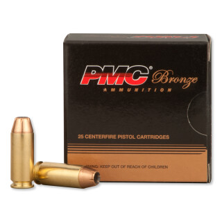PMC Bronze 10mm Auto Ammunition 25 Rounds JHP 170 Grain
