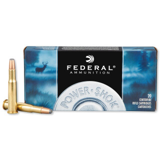 Federal Power-Shok .30-30 Winchester Ammunition 20 Rounds HP 125 Grains 3030C