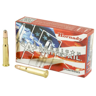 Hornady American Whitetail .30-30 Winchester Ammunition 20 Rounds RN InterLock 150 Grain