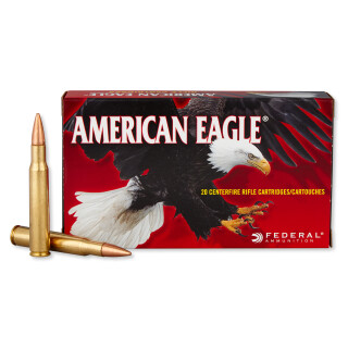 Federal American Eagle .30-06 Springfield Ammunition 20 Rounds FMJ 150 Grain