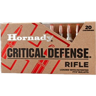 Hornady Critical Defense .223 Remington Ammunition 20 Rounds FTX 73 Grain