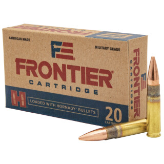 Hornady Frontier .300 AAC Blackout Ammunition 20 Rounds FMJ 125 Grain