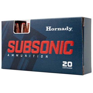 Hornady Subsonic .30-30 Winchester Ammunition 20 Rounds SUB-X PT 175 Grain