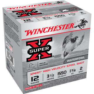 Winchester Super X 12 Gauge Shotshell 25 Rounds 3.5" #2 Steel