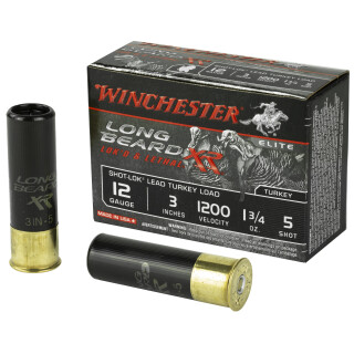 Winchester Long Beard 12 Gauge Shotshell 10 Rounds 3" Pl ated #5
