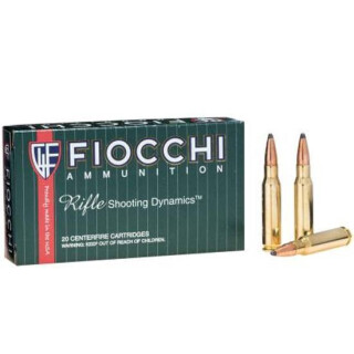 Fiocchi Shooting Dynamics .308 Winchester Ammunition 20 Rounds InterLock SP 165 Grain