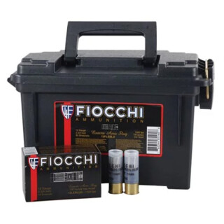 FIOCCHI 12 Gauge Shotshell 80 Rounds 2 3/4" Low Recoil Rifled Slug 7/8 oz