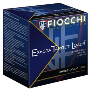 Fiocchi 28 Gauge Shotshell 2 3/4" #9 Lead Shot 3/4 oz. 28VIP9