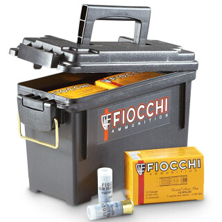 Fiocchi 12 Gauge Shotshell 80 Rounds Low Recoil Lead Slug 2 3/4" 1 oz