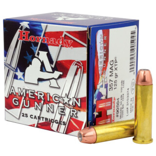 Hornady American Gunner .357 Magnum Ammunition 25 Rounds XTP HP 125 Grain
