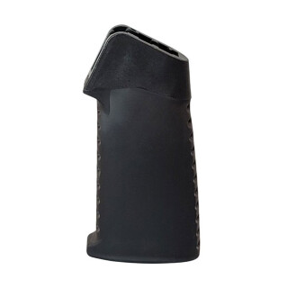 TAC AR-15 Smooth Pistol Grip Straight Top Over-Molded Rubber Black