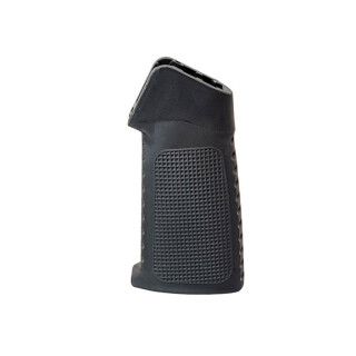TAC AR-15 Grid Pistol Grip Straight Top Over-Molded Rubber Black