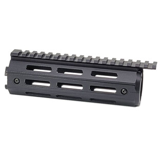 TAC AR-15 M4 Two Piece Carbine Length Handguard M-LOK Black