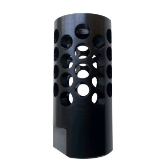 TAC Battle Gnome Compensator .223 Cal 1/2x28 TPI Black