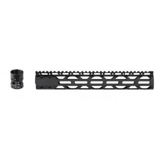 ATI 12" AR-15 Free-Float Slim Hand Guard with Barrel Nut 